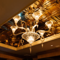 シャンデリアはバカラの一級品