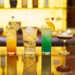 季節の果物で作る美味しいカクテル